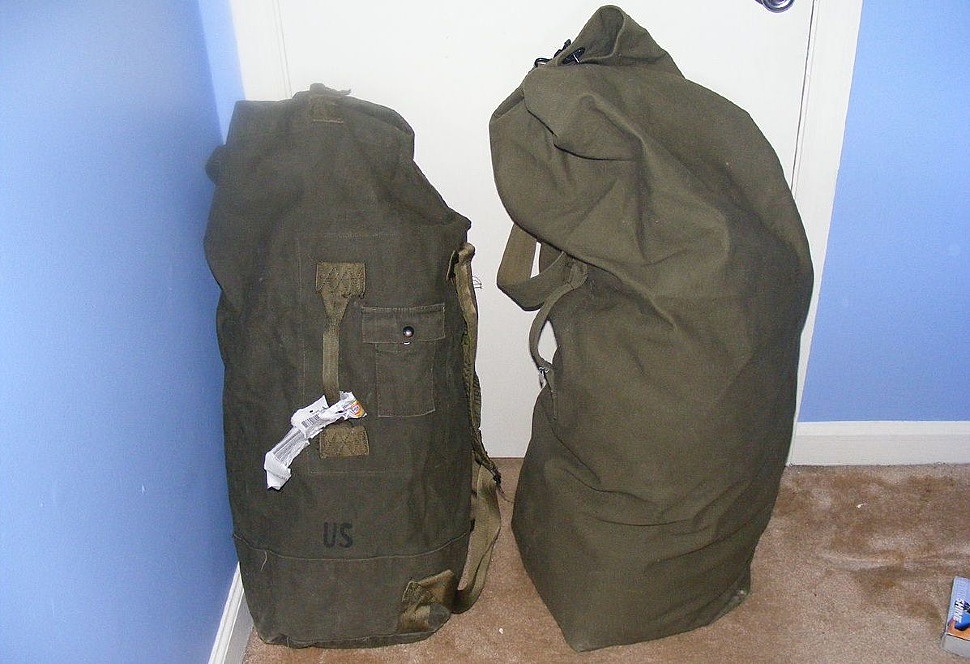 Duffel bag, дорожная сумка, вещевой мешок